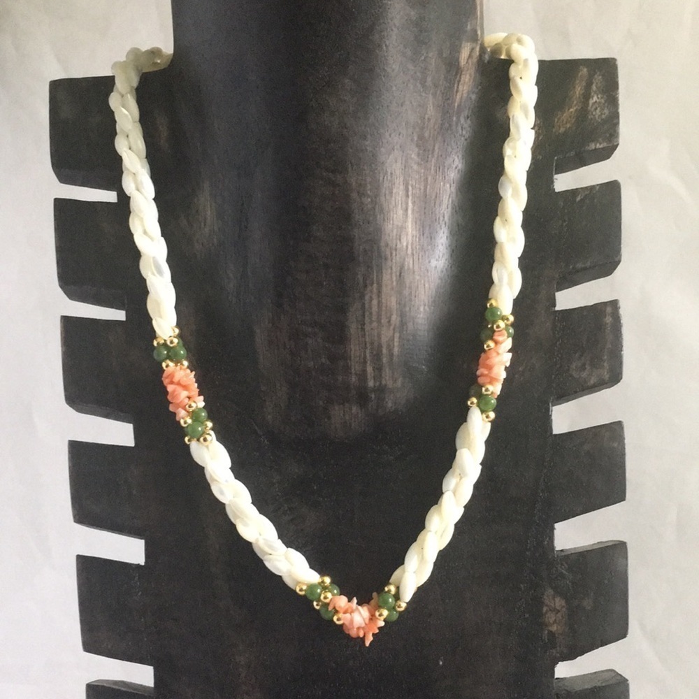 Tri COLOR BEACH‎ STYLE NECKLACE